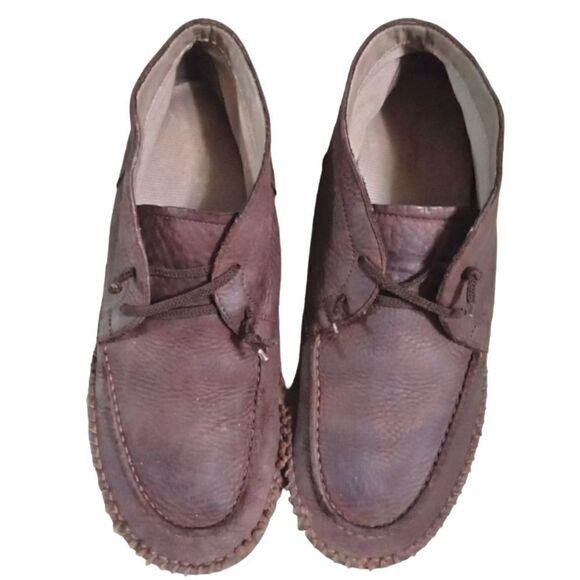 Timberland Men\'s Leather Chukka Boots / Shoes Brown Size 11 Slip On main image 8